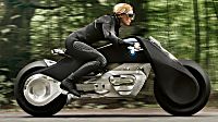 BMW reveals helmet-free motorcycle concept